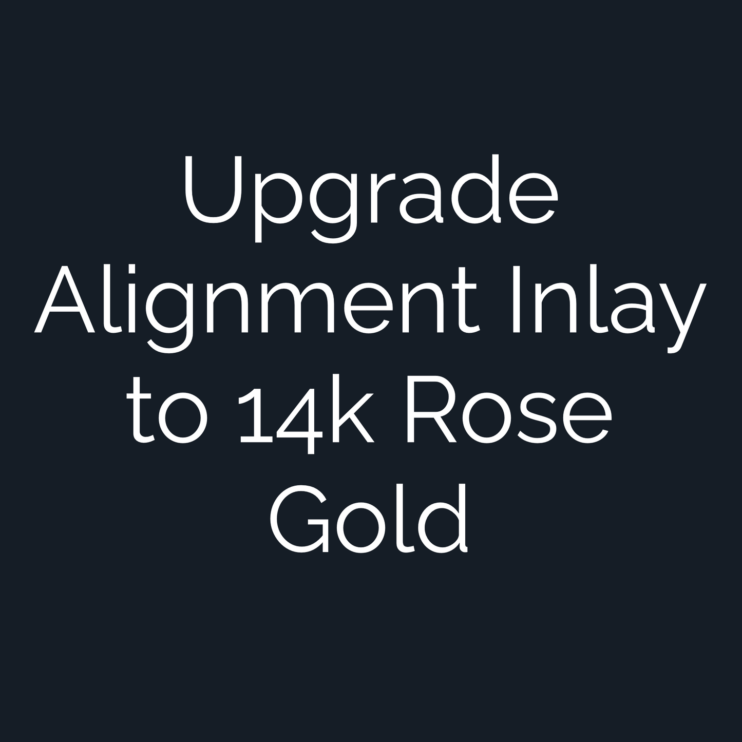 Upgrade Custom Golf Ball Marker Alignment Inlay to 14k Rose Gold — flat lay with presentation case