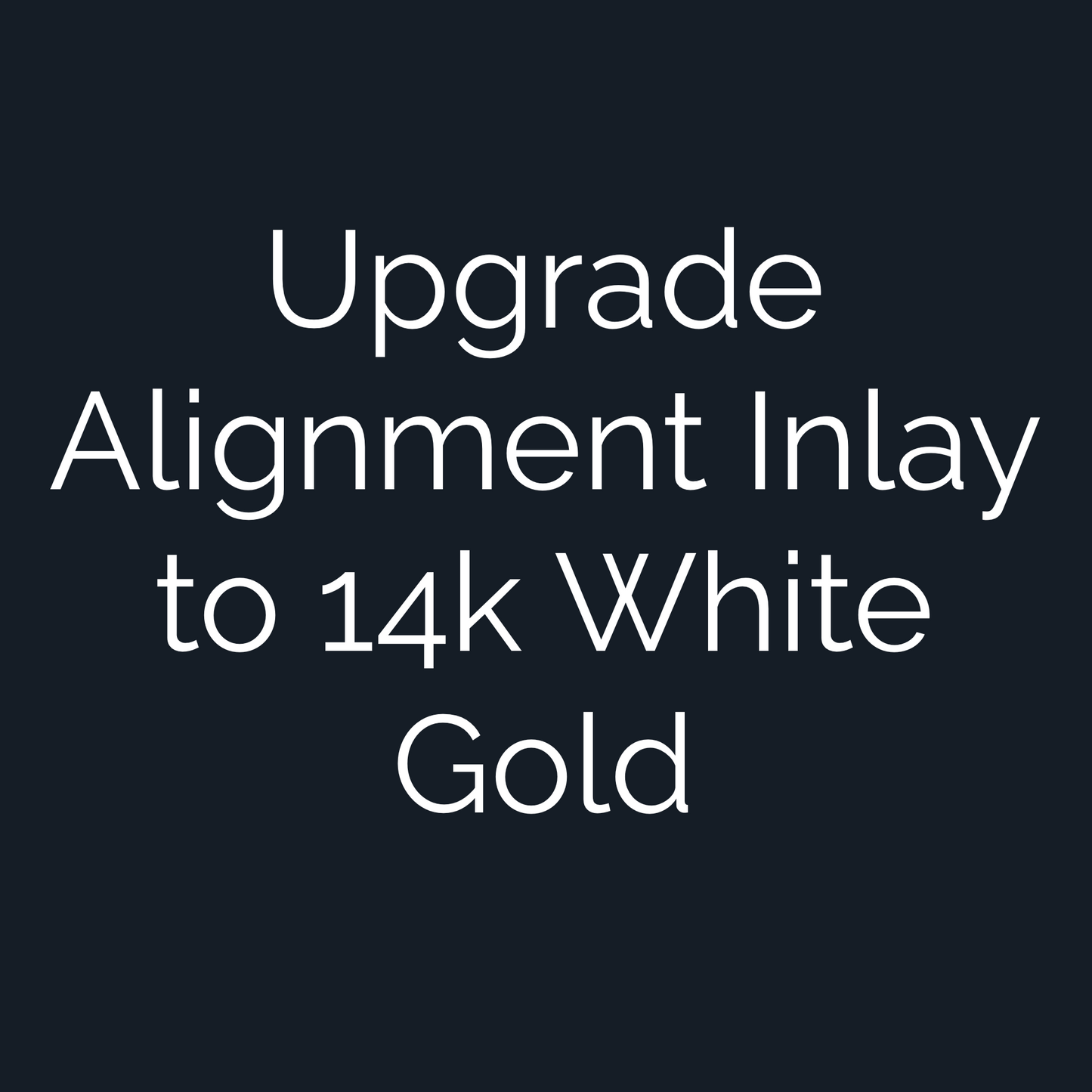 Upgrade Custom Golf Ball Marker Alignment Inlay to 14k White Gold — flat lay with presentation case