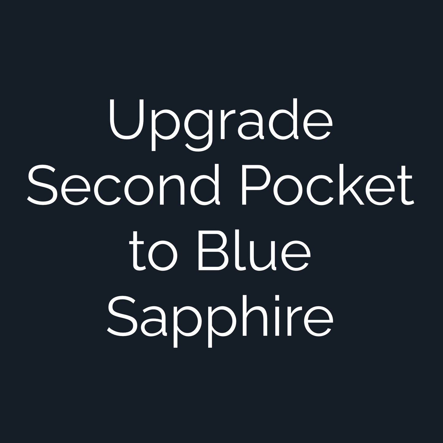 Upgrade Custom Golf Ball Marker Second Pocket to Blue Sapphire — blue variant lifestyle shot