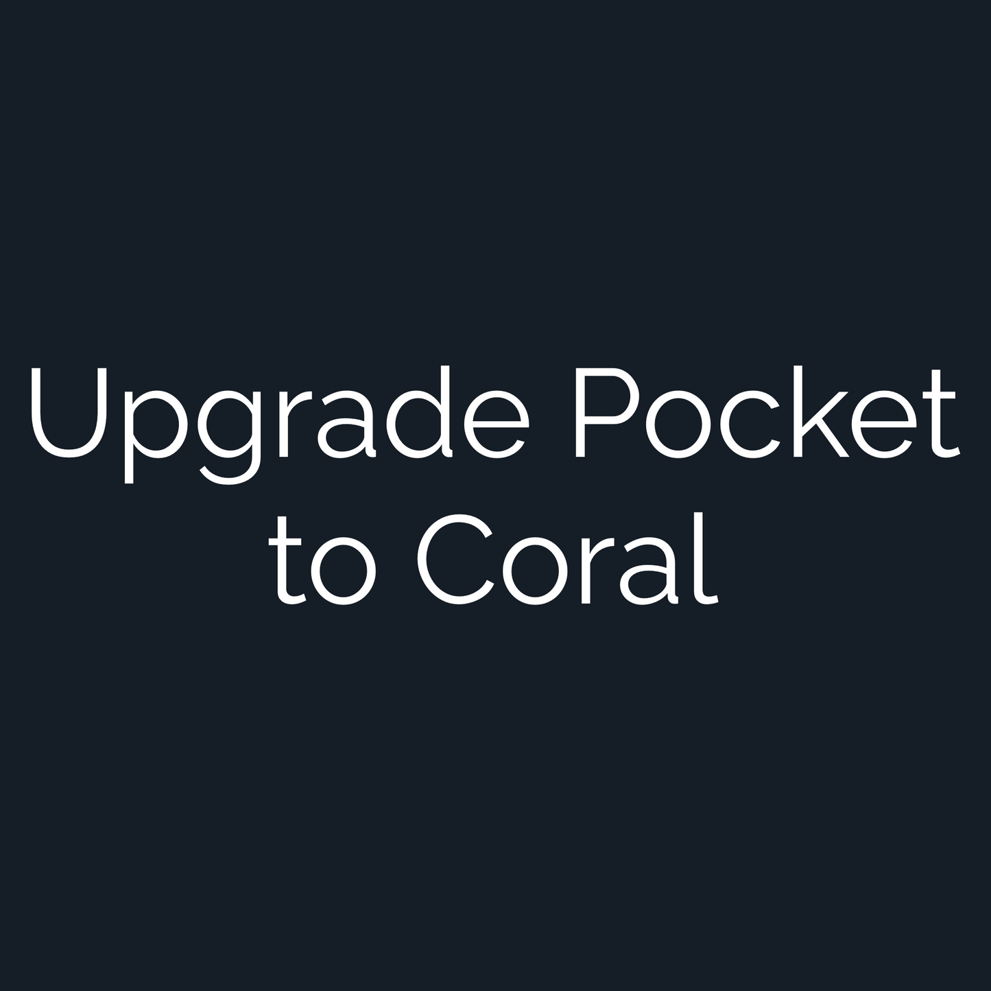 Upgrade Custom Golf Ball Marker Pocket to Coral — hero view showcasing craftsmanship detail