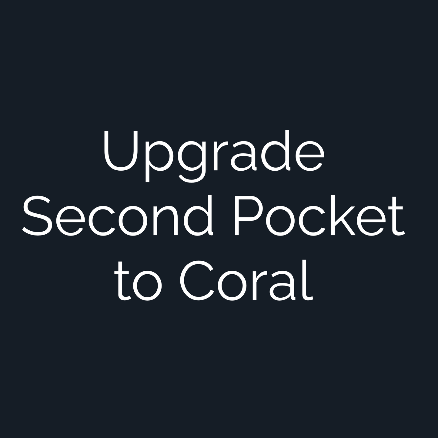 Upgrade Custom Golf Ball Marker Second Pocket to Coral — hero view showcasing craftsmanship detail
