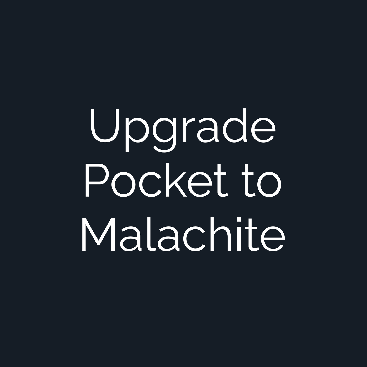 Upgrade Custom Golf Ball Marker Pocket to Malachite — hero view showcasing craftsmanship detail