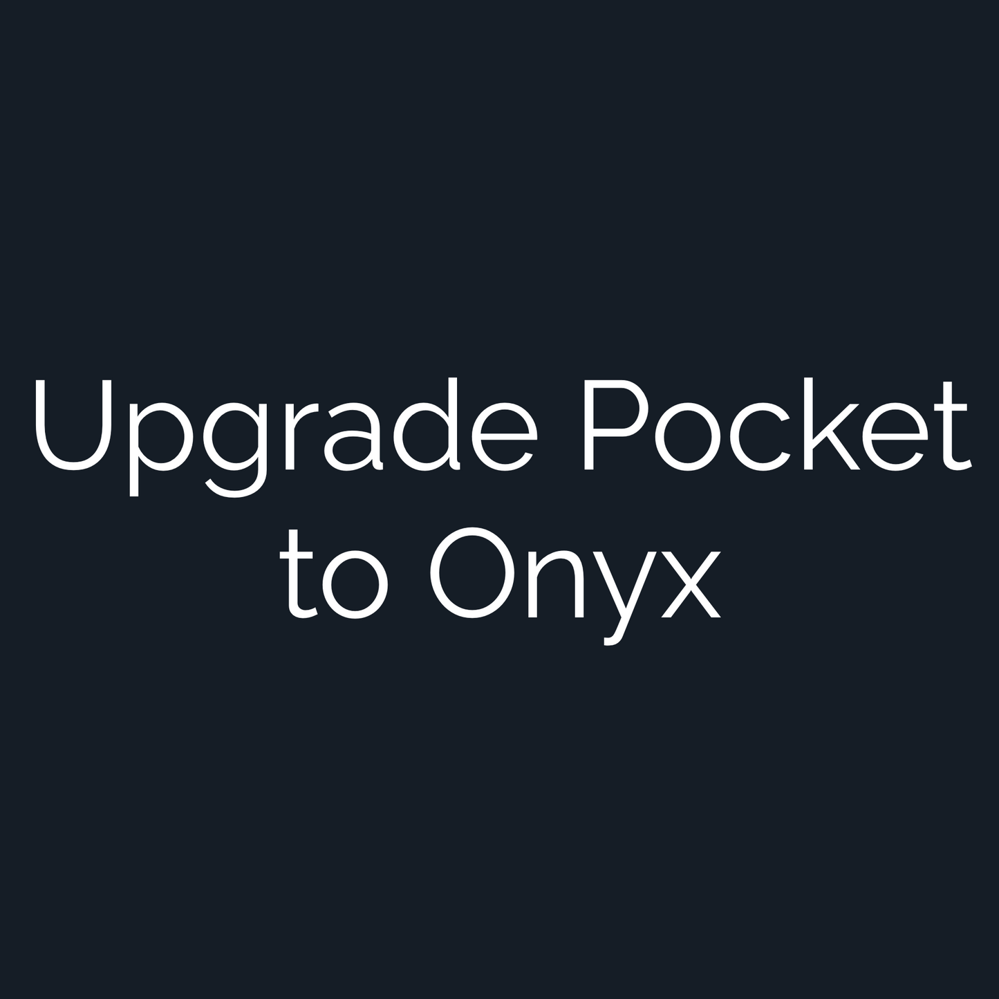 Upgrade Custom Golf Ball Marker Pocket to Onyx — hero view showcasing craftsmanship detail
