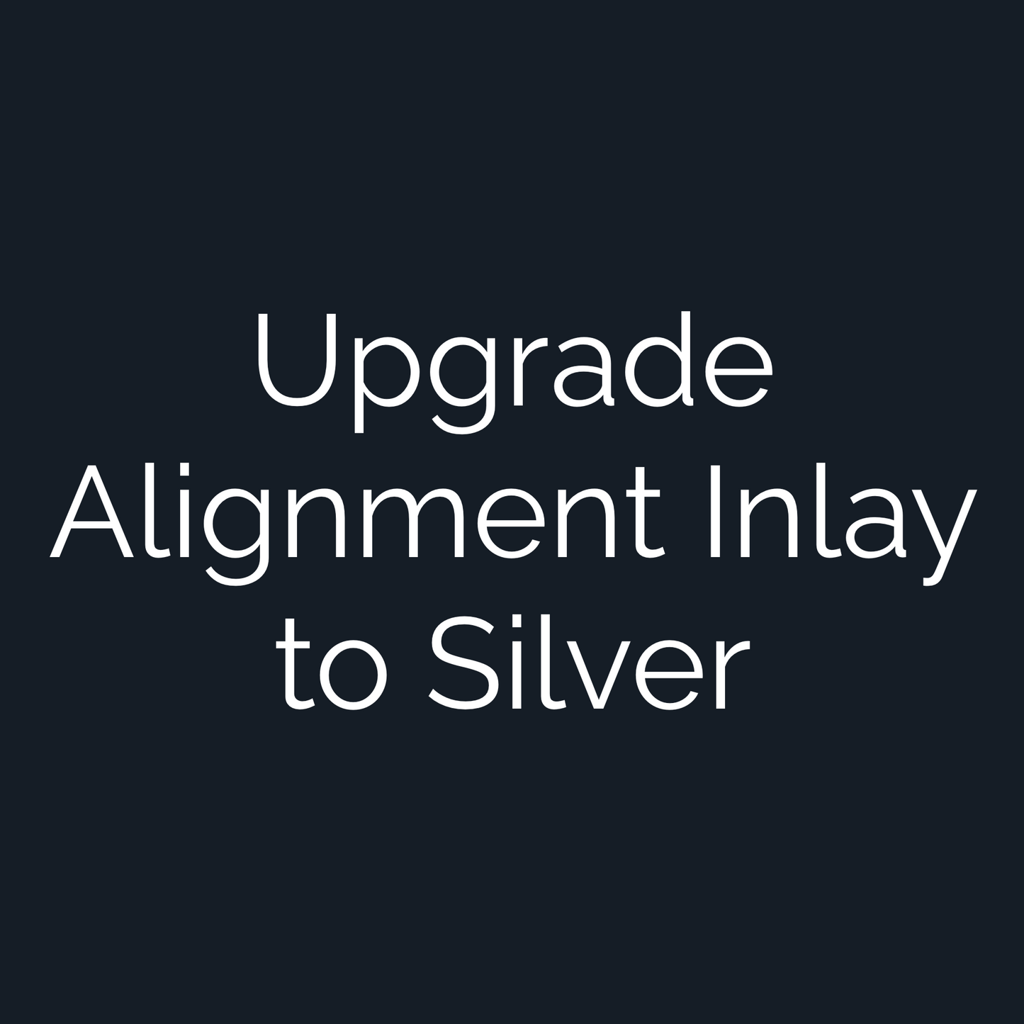 Upgrade Custom Golf Ball Marker Alignment Inlay to Sterling Silver — flat lay with presentation case