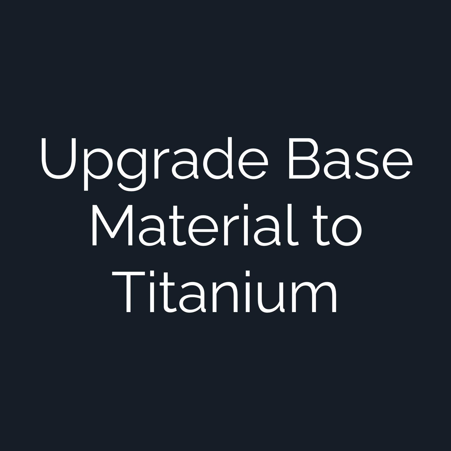 Upgrade Custom Golf Ball Marker Base Material to Titanium — hero view showcasing titanium finish