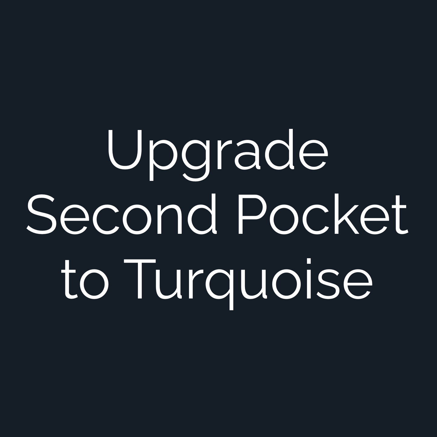 Upgrade Custom Golf Ball Marker Second Pocket to Turquoise — hero view showcasing craftsmanship detail