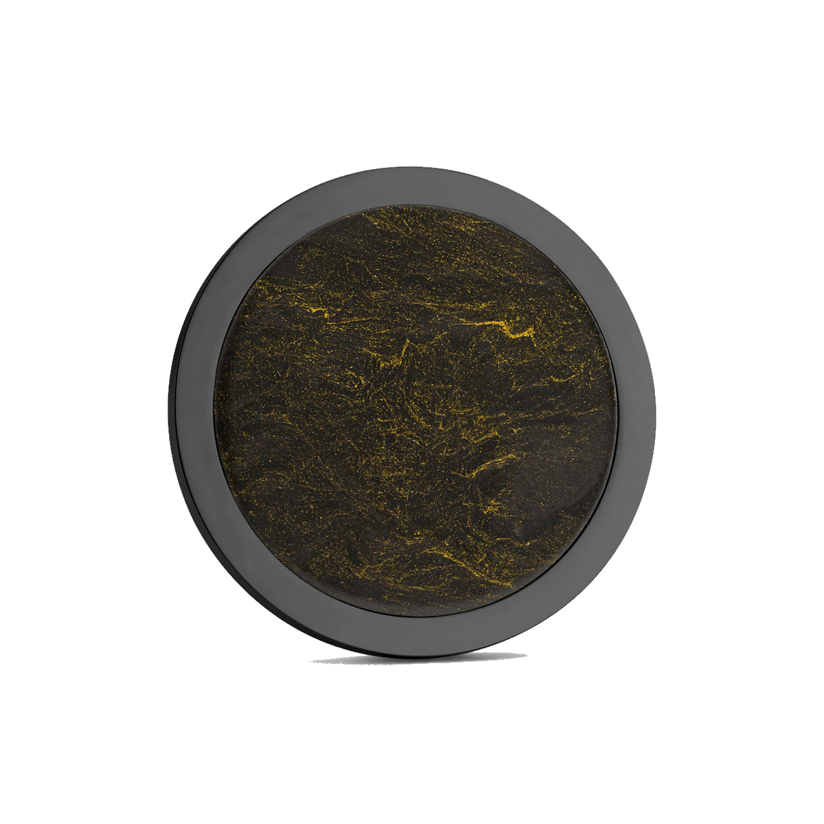 The Greyhound Golf Ball Marker — hero view showcasing woven carbon fiber pattern
