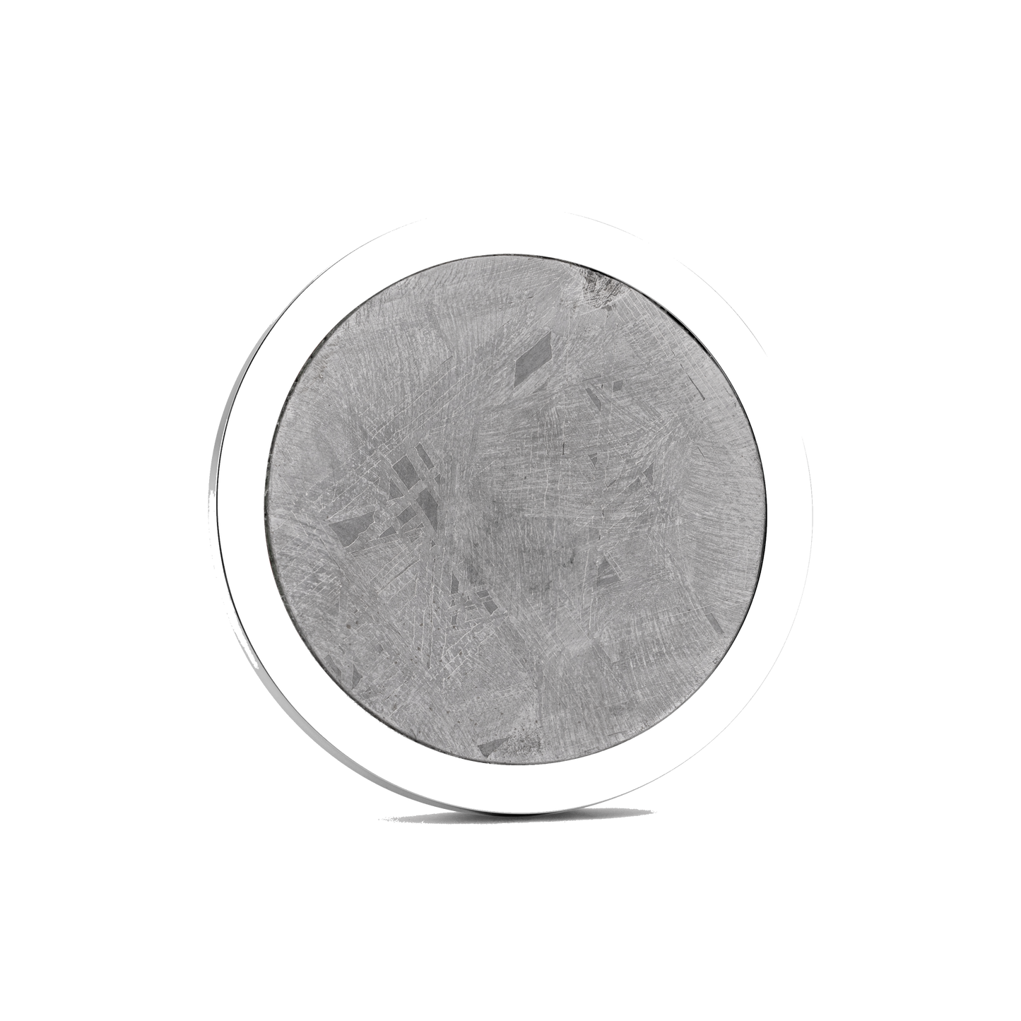 Luxury golf ball marker set in Titanium with Meteorite