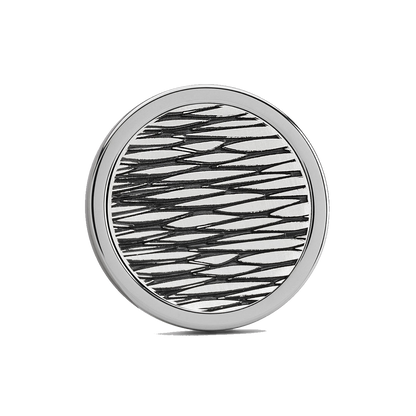 The Stealth Golf Ball Marker — hero view showcasing polished silver finish