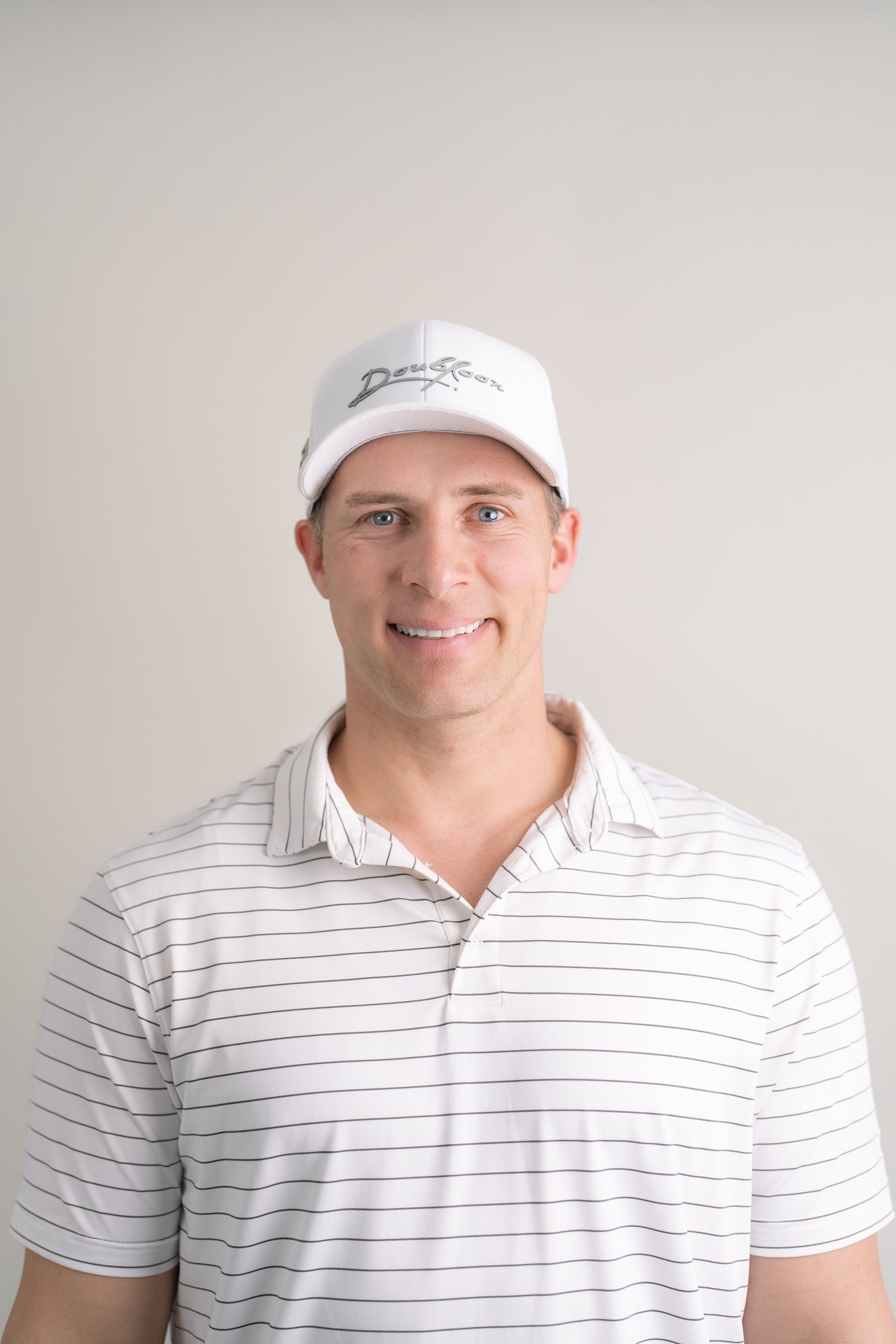 White Doubloon Golf Hat