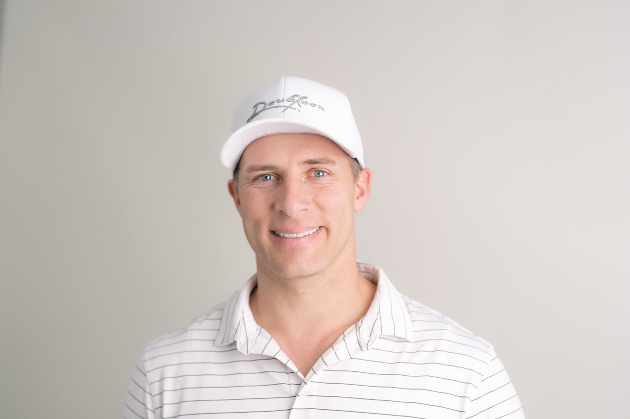 White Doubloon Golf Hat