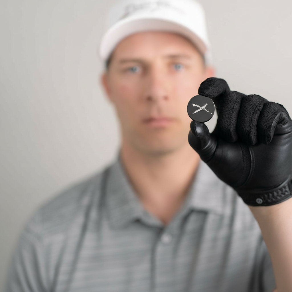 Hand-held Portrait — Black glove