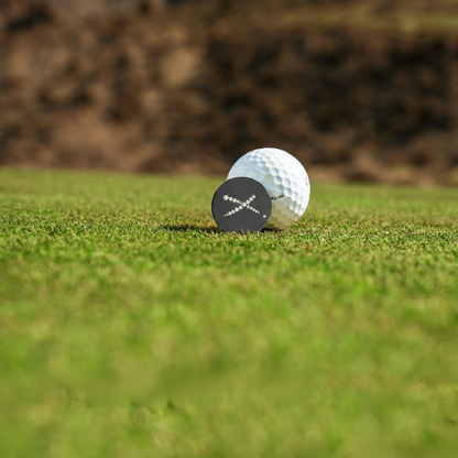 On-green Lifestyle — Marker beside ball