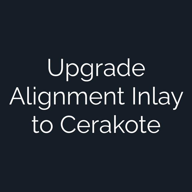 Upgrade Custom Golf Ball Marker Alignment Inlay to Cerakote