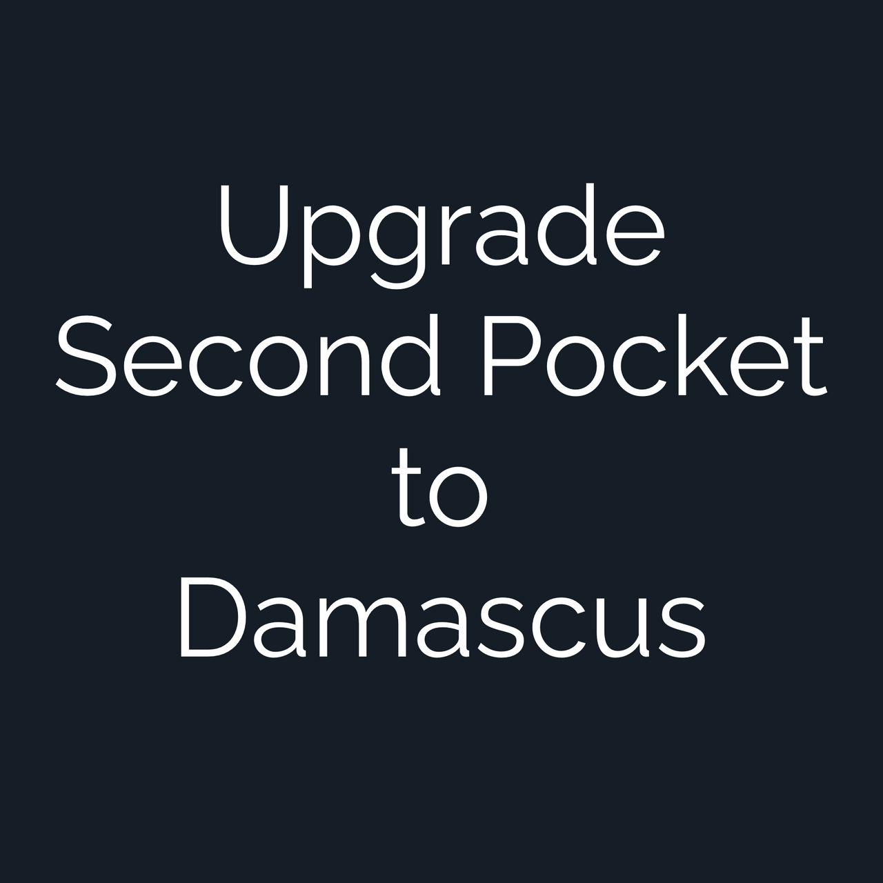 Upgrade Custom Golf Ball Marker Second Pocket to Damascus