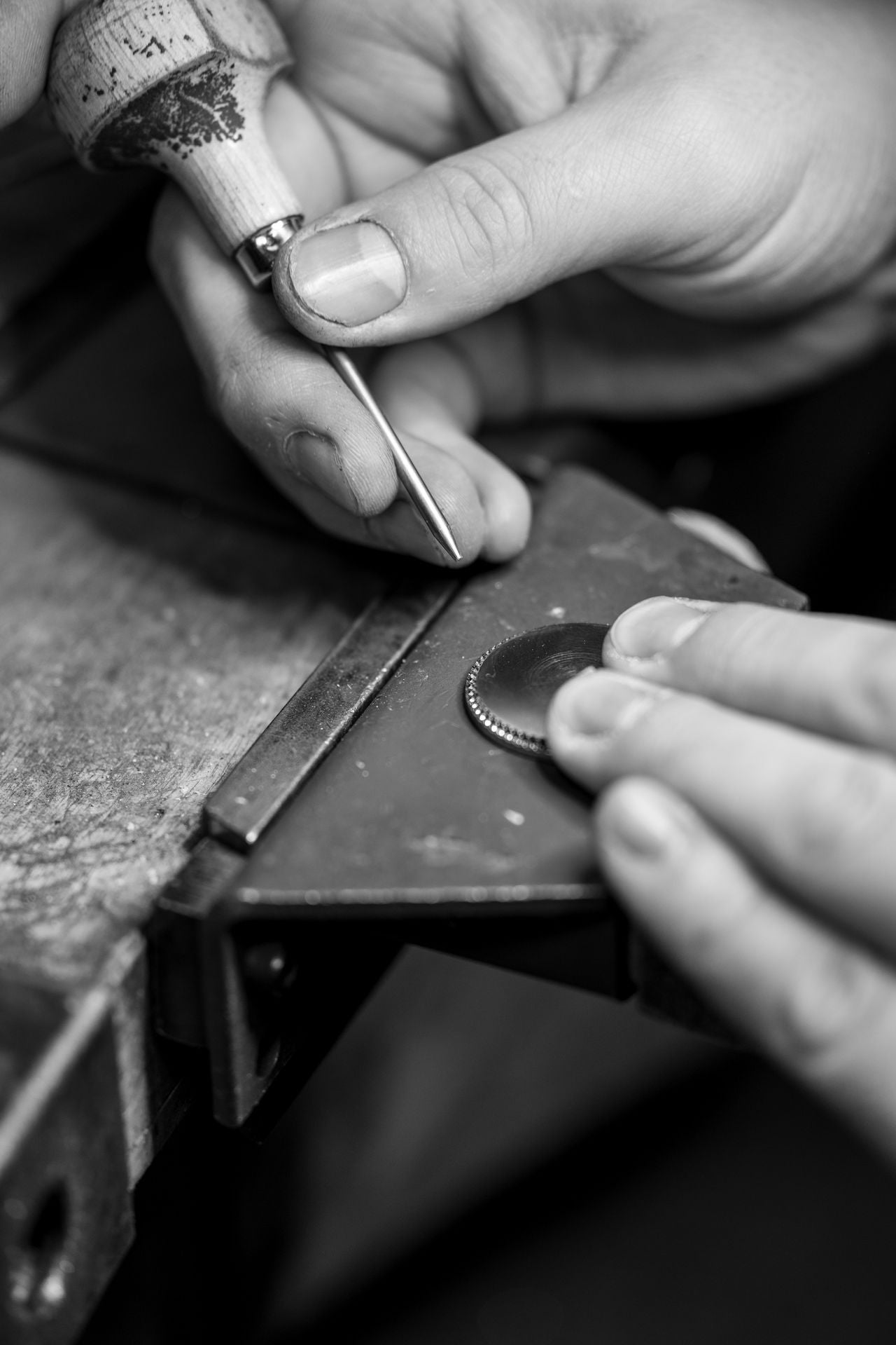 Handcrafting a custom golf ball marker in Utah