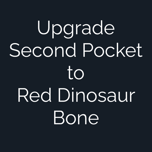 Upgrade Custom Golf Ball Marker Second Pocket to Red Dinosaur Bone