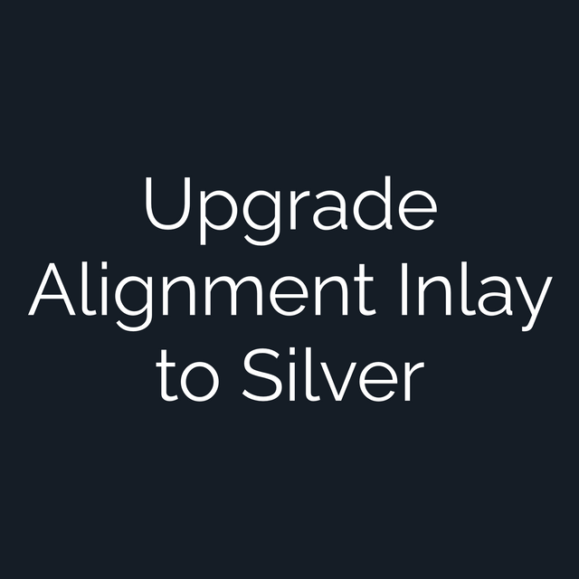 Upgrade Custom Golf Ball Marker Alignment Inlay to Sterling Silver
