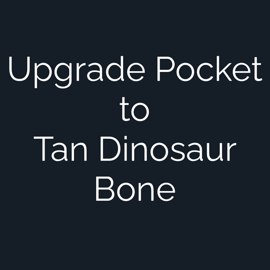 Upgrade Custom Golf Ball Marker Pocket to Tan Dinosaur Bone