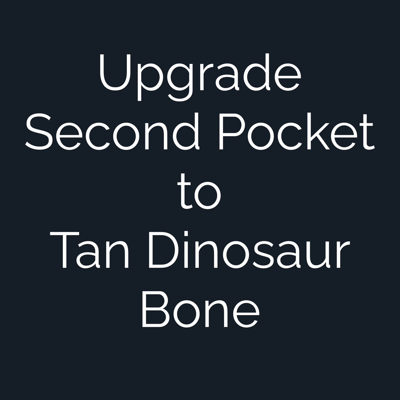 Upgrade Custom Golf Ball Marker Second Pocket to Tan Dinosaur Bone