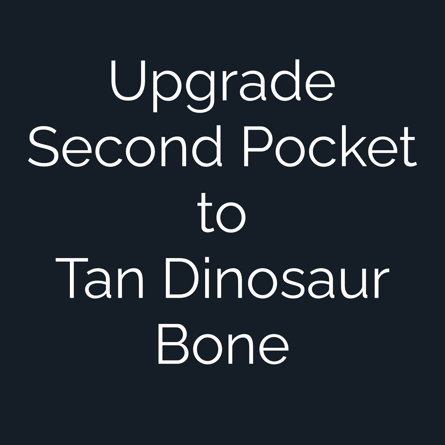 Upgrade Custom Golf Ball Marker Second Pocket to Tan Dinosaur Bone