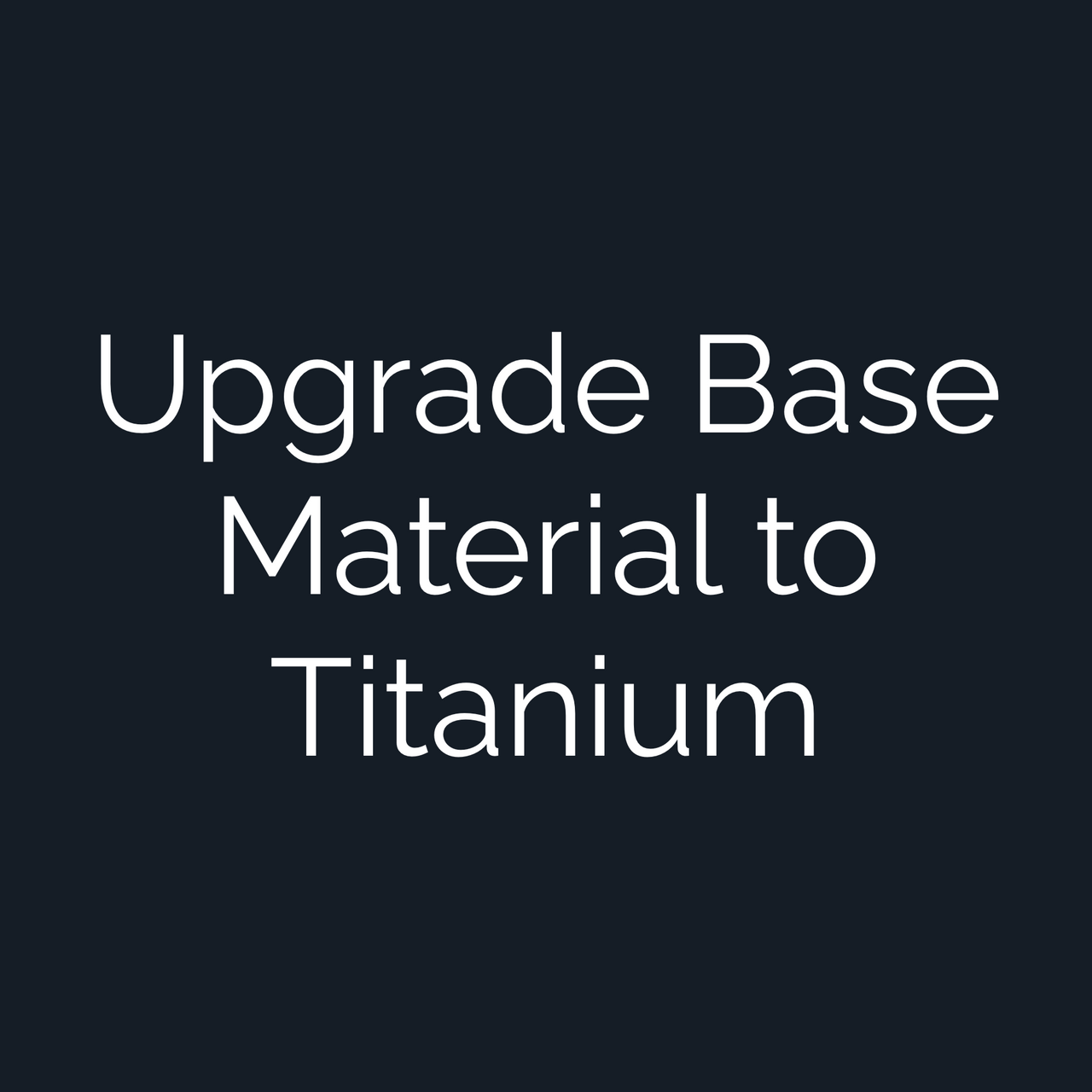 Upgrade Custom Golf Ball Marker Base Material to Titanium