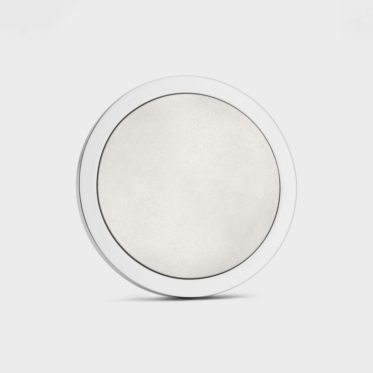 Luxury golf ball marker set in Titanium with 14K White Gold